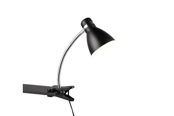 Trio Lighting Harvey Klypelampe E27 matt svart - Belysning - Innendørsbelysning & Lamper - Leselampe - Klemspot