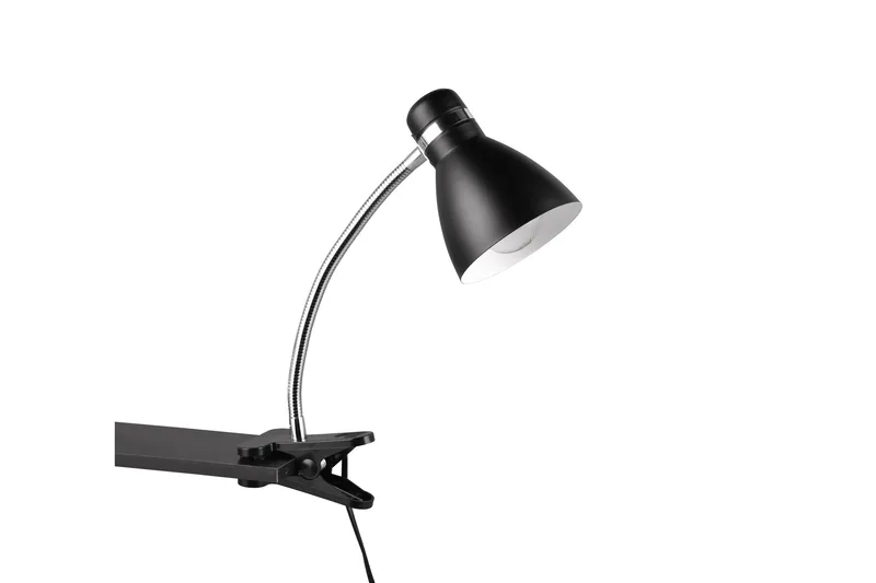 Trio Lighting Harvey Klypelampe E27 matt svart - Belysning - Innendørsbelysning & Lamper - Leselampe - Klemspot