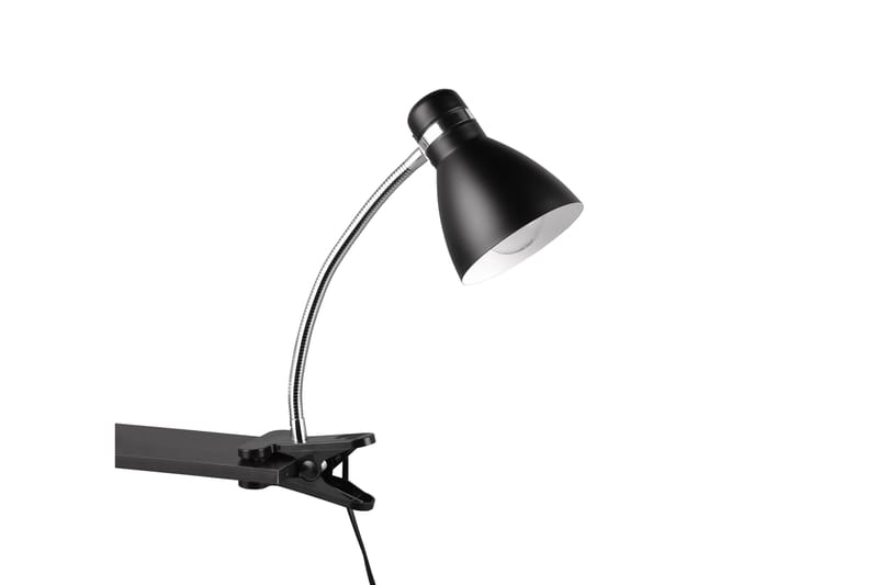 Trio Lighting Harvey Klypelampe E27 matt svart - Belysning - Innendørsbelysning & Lamper - Leselampe - Klemspot
