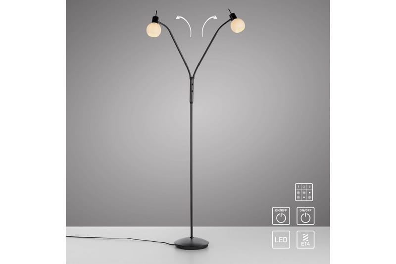 Loki Just Light Gulvlampe - Belysning - Innendørsbelysning & Lamper - Gulvlampe