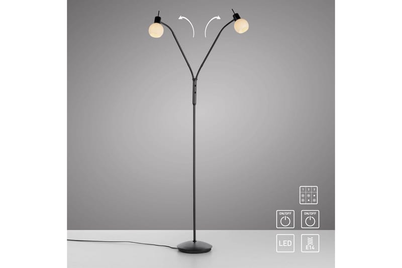 Loki Just Light Gulvlampe - Belysning - Innendørsbelysning & Lamper - Gulvlampe