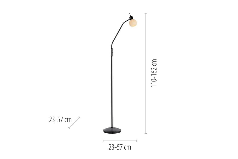 Loki Just Light Gulvlampe - Belysning - Innendørsbelysning & Lamper - Gulvlampe