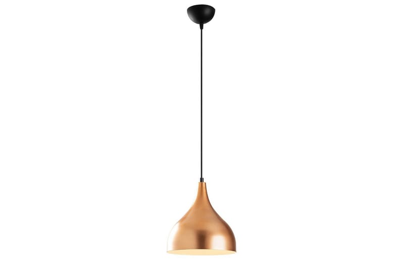 Lysekrone Rathour Ironclad Kobber / Hvit / Svart - Kobber/Svart/Hvit - Belysning - Innendørsbelysning & Lamper - Gulvlampe