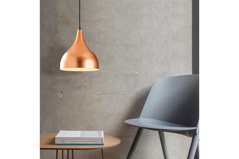 Lysekrone Rathour Ironclad Kobber / Hvit / Svart - Kobber/Svart/Hvit - Belysning - Innendørsbelysning & Lamper - Gulvlampe