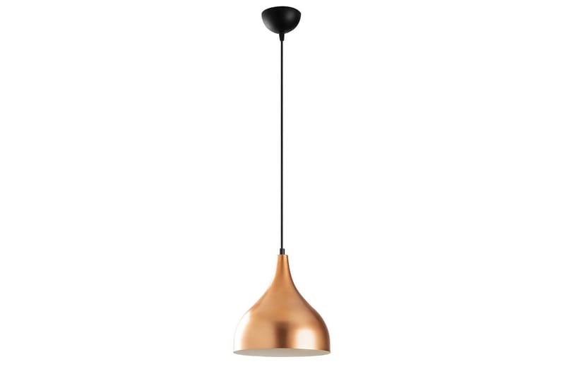 Lysekrone Rathour Ironclad Kobber / Hvit / Svart - Kobber/Svart/Hvit - Belysning - Innendørsbelysning & Lamper - Gulvlampe