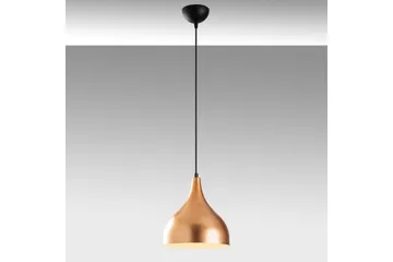 Lysekrone Rathour Ironclad Kobber / Hvit / Svart - Kobber/Svart/Hvit - Belysning - Innendørsbelysning & Lamper - Soveromslampe - Taklampe soverom