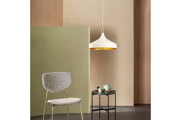 Lysekrone Rathour Steelix Hvit / Gull / Kobber - Gull/Kobber/Hvit - Belysning - Innendørsbelysning & Lamper - Soveromslampe - Taklampe soverom