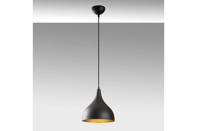 Lysekrone Rathour Vanguard Svart / Gull - Gull/Svart - Belysning - Innendørsbelysning & Lamper - Soveromslampe - Taklampe soverom