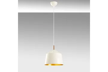 Lysekrone Rathour Volt Hvit / Gull / Kobber - Gull/Kobber/Hvit - Belysning - Innendørsbelysning & Lamper - Soveromslampe - Taklampe soverom