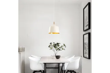 Lysekrone Rathour Volt Hvit / Gull / Kobber - Gull/Kobber/Hvit - Belysning - Innendørsbelysning & Lamper - Soveromslampe - Taklampe soverom