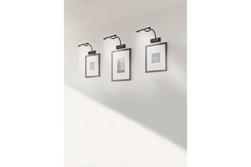 Curtis LED-Tauluvalaisin Mattsvart - Belysning - Innendørsbelysning & Lamper - Møbelbelysning & integrert belysning - Bildebelysning