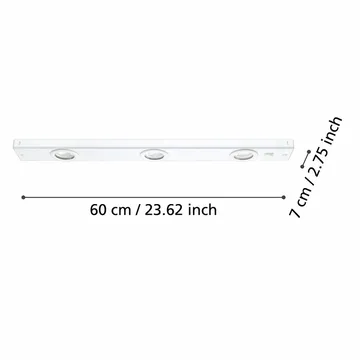 Skaplampe Kob - Hvit - Belysning - Innendørsbelysning & Lamper - Møbelbelysning & integrert belysning - Skapbelysning & Benkbelysning