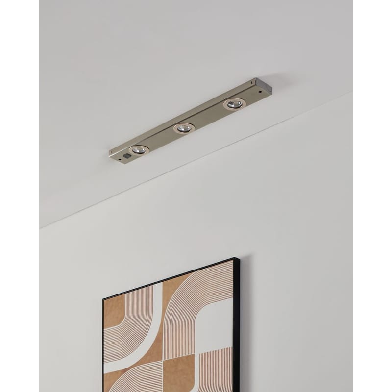 Skaplampe Kob - Matt nikkel - Belysning - Innendørsbelysning & Lamper - Møbelbelysning & integrert belysning - Skapbelysning & Benkbelysning