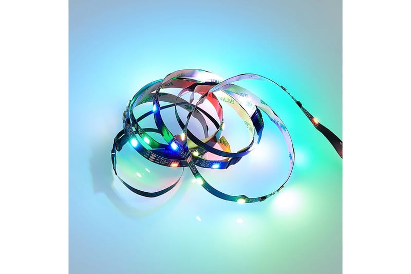 Trio Lighting Screen LED-stripe for 21” skjerm 1,2 m svart RGB - Belysning - Innendørsbelysning & Lamper - Møbelbelysning & integrert belysning - Trappebelysning