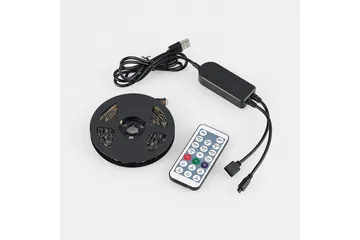 Trio Lighting Screen LED-Stripe for 51” Skjerm 3 m Svart RGB - Belysning - Innendørsbelysning & Lamper - Møbelbelysning & integrert belysning - Trappebelysning