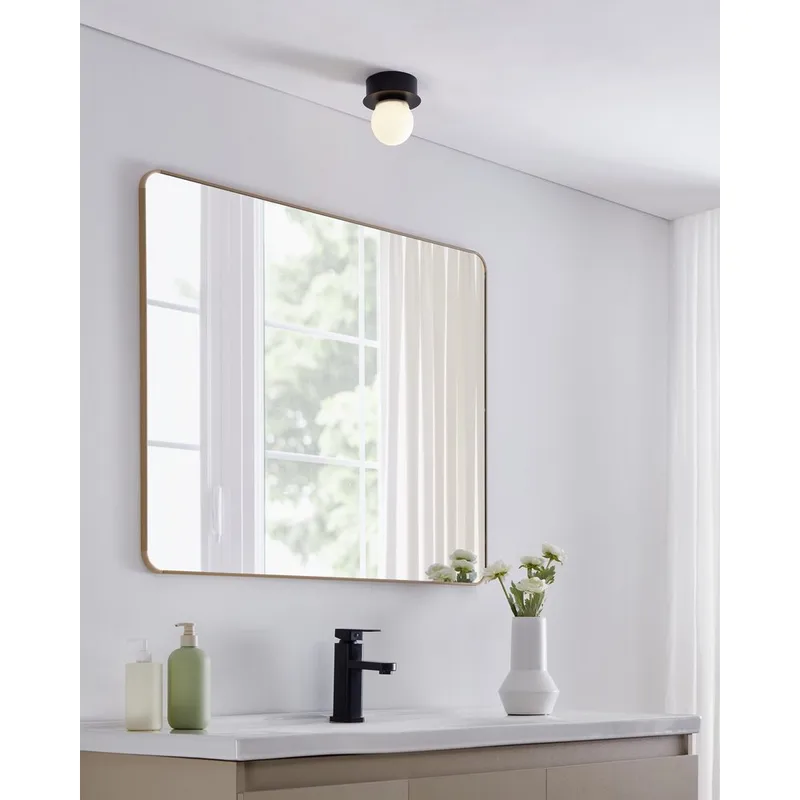 Vegg-/Taklampe Mosiano - Sort - Belysning - Innendørsbelysning & Lamper - Taklampe - Takplafond