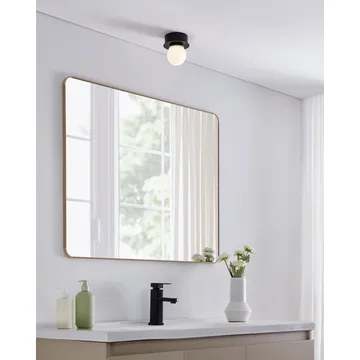 Vegg-/Taklampe Mosiano - Sort - Belysning - Innendørsbelysning & Lamper - Taklampe - Takplafond