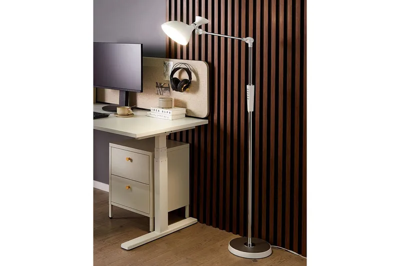 Medro Gulvlampe 169 cm - Svart/Hvit - Belysning - Innendørsbelysning & Lamper - Gulvlampe