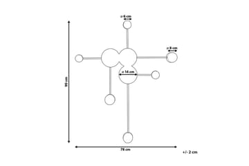 Mospat LED Vegglampe - Svart - Belysning - Innendørsbelysning & Lamper - Vegglampe - Veggarmatur