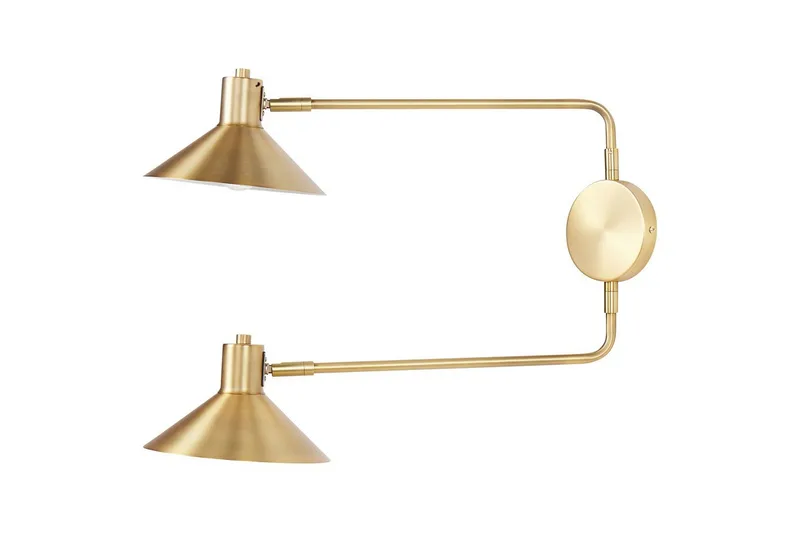 Paleki Vegglampe E27 E27 - Gull - Belysning - Innendørsbelysning & Lamper - Vegglampe - Veggarmatur