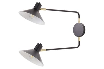Paleki Vegglampe E27 - Svart - Belysning - Innendørsbelysning & Lamper - Vegglampe - Veggarmatur