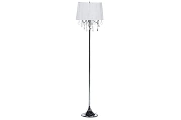 Pianose Gulvlampe 165 cm - Sølv/Hvit - Belysning - Innendørsbelysning & Lamper - Gulvlampe
