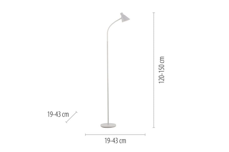 Pixie Just Light Gulvlampe - Belysning - Innendørsbelysning & Lamper - Gulvlampe