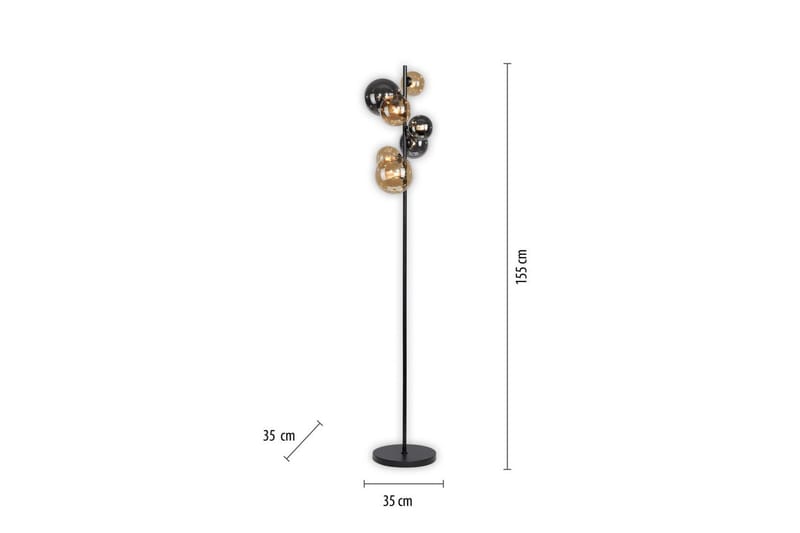 Popsicle Paul Neuhaus Gulvlampe - Belysning - Innendørsbelysning & Lamper - Gulvlampe