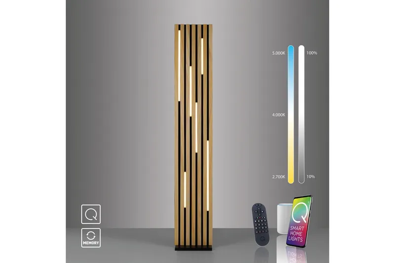 Q-Akustik Paul Neuhaus Gulvlampe - Belysning - Innendørsbelysning & Lamper - Gulvlampe