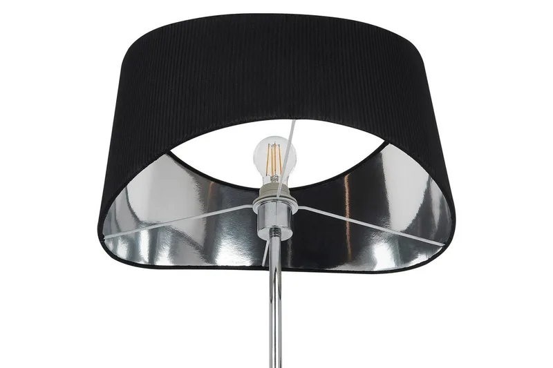 Sancalvo Gulvlampe 153 cm - Sølv/Svart - Belysning - Innendørsbelysning & Lamper - Gulvlampe
