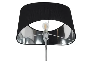 Sancalvo Gulvlampe 153 cm - Sølv/Svart - Belysning - Innendørsbelysning & Lamper - Gulvlampe