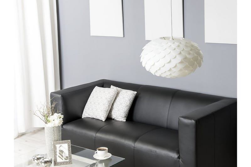 Plafond Erges 48 cm - Hvit - Taklampe soverom - Kjøkkenlampe & taklampe kjøkken - Lamper gang - Vinduslampe - Pendellamper & Hengelamper - Taklampe stue - Vinduslampe hengende - Taklampe
