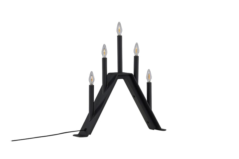 Åre Adventsstake 36 cm - Svart - Belysning - Innendørsbelysning & Lamper - Soveromslampe - Sengelamper - Nattbordslampe stående