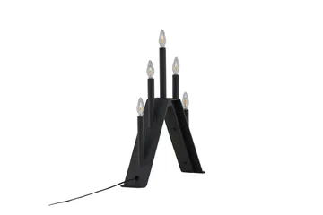 Åre Adventsstake 36 cm - Svart - Belysning - Innendørsbelysning & Lamper - Soveromslampe - Sengelamper - Nattbordslampe stående