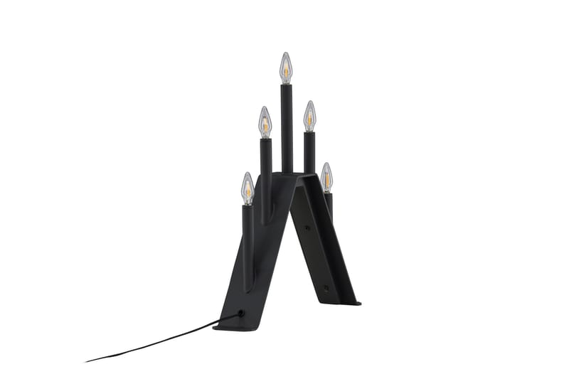 Åre Adventsstake 36 cm - Svart - Belysning - Innendørsbelysning & Lamper - Soveromslampe - Sengelamper - Nattbordslampe stående