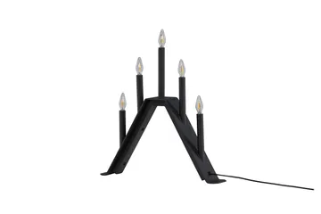 Åre Adventsstake 36 cm - Svart - Belysning - Innendørsbelysning & Lamper - Soveromslampe - Sengelamper - Nattbordslampe stående