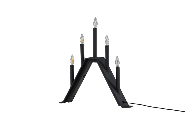 Åre Adventsstake 36 cm - Svart - Belysning - Innendørsbelysning & Lamper - Soveromslampe - Sengelamper - Nattbordslampe stående
