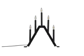Åre Adventsstake 36 cm - Svart - Belysning - Innendørsbelysning & Lamper - Soveromslampe - Sengelamper - Nattbordslampe stående