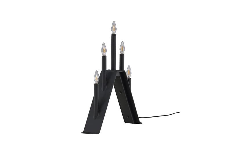 Åre Adventsstake 36 cm - Svart - Belysning - Innendørsbelysning & Lamper - Soveromslampe - Sengelamper - Nattbordslampe stående