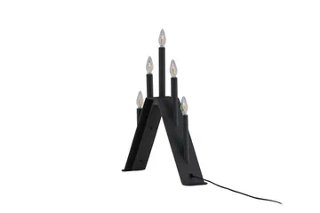 Åre Adventsstake 36 cm - Svart - Belysning - Innendørsbelysning & Lamper - Soveromslampe - Sengelamper - Nattbordslampe stående