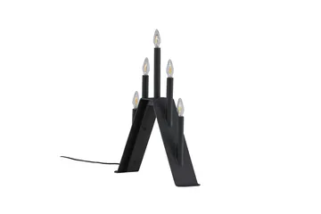 Åre Adventsstake 36 cm - Svart - Belysning - Innendørsbelysning & Lamper - Soveromslampe - Sengelamper - Nattbordslampe stående