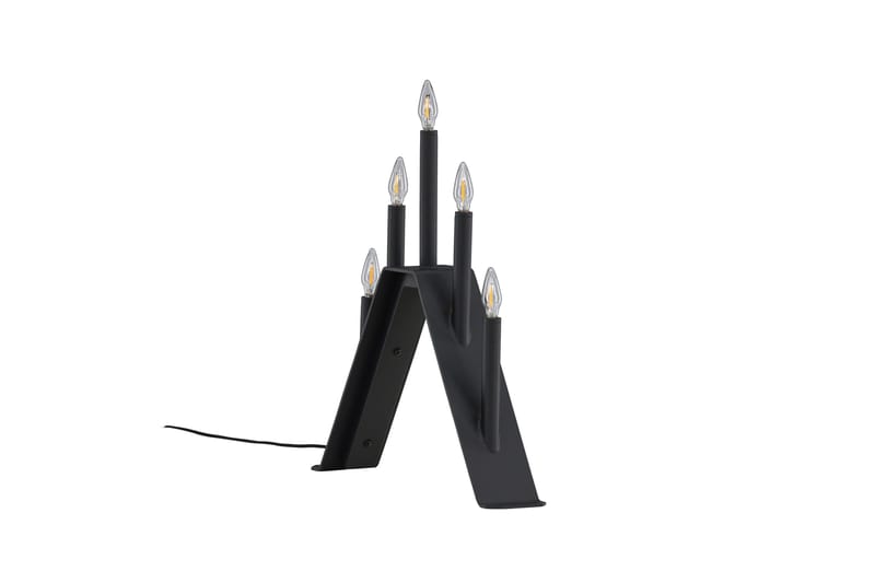 Åre Adventsstake 36 cm - Svart - Belysning - Innendørsbelysning & Lamper - Soveromslampe - Sengelamper - Nattbordslampe stående