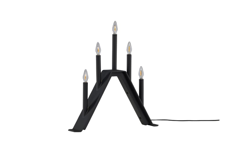 Åre Adventsstake 36 cm - Svart - Belysning - Innendørsbelysning & Lamper - Soveromslampe - Sengelamper - Nattbordslampe stående