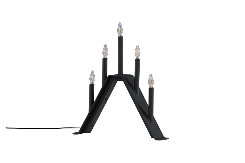 Åre Adventsstake 36 cm - Svart - Belysning - Innendørsbelysning & Lamper - Soveromslampe - Sengelamper - Nattbordslampe stående