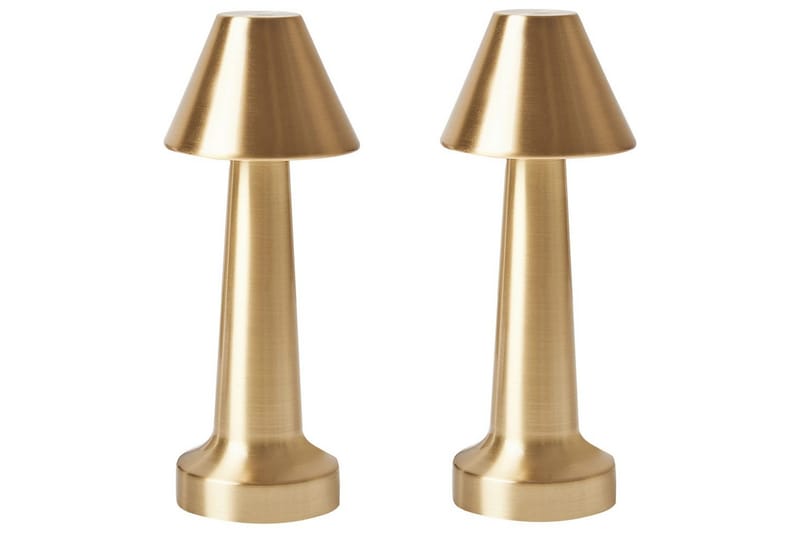 Adasi LED Bordlampe 2 stk 24 cm, Gull