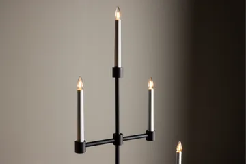 Adventsstake Avoriaz 92 cm - Svart - Belysning - Innendørsbelysning & Lamper - Soveromslampe - Sengelamper - Nattbordslampe stående
