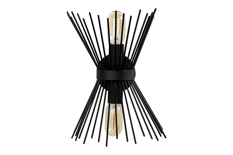 Afroz Vegghengt Leselampe, Svart