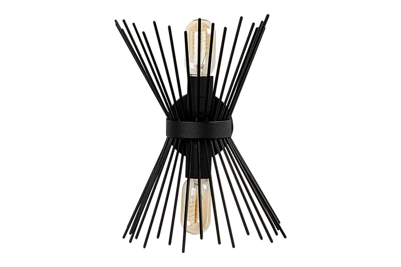 Afroz Vegghengt Leselampe, Svart