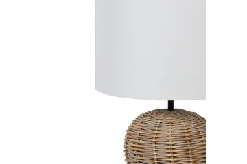 Astroni Bordlampe 49 cm E27 - Natur/Off white - Belysning - Innendørsbelysning & Lamper - Soveromslampe - Sengelamper - Nattbordslampe stående