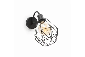 Bendinni Vegglampe med Arm - Svart - Belysning - Innendørsbelysning & Lamper - Soveromslampe - Sengelamper - Sengelampe vegg